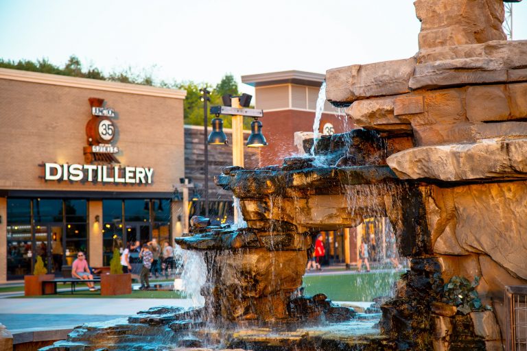 The Mountain Mile & Tower Shops Complex In Pigeon Forge